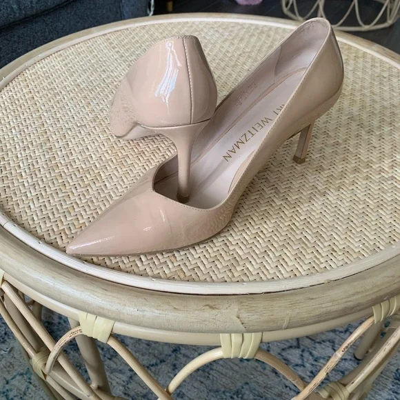 Stuart Weitzman - Anny 70 Pump - Adobe Patent 9B - Picture 3 of 4